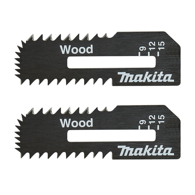 Hộp 2 lưỡi cắt tấm gỗ HCS Makita B-49719 chiều dài 53mm, dùng cho máy SD100D, DSD180 ( Cấp chuyên dụng )