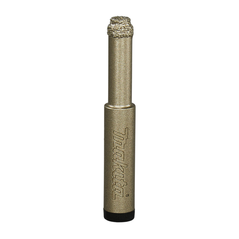 Mũi khoét lỗ kim cương Makita cho đá hoa cương, đá cẩm thạch, ngói sứ đường kính từ 6mm-10mm dùng cho máy khoan đầu kẹp 13mm, khoét khô ( Cấp 3 sao )
