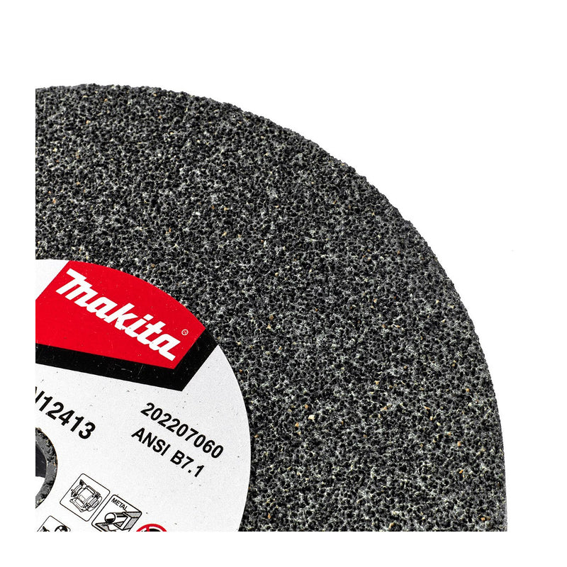 Đá mài kim loại 150mm ( 6 inch ) Makita dày 16mm, lỗ cốt 12.7mm ( 1/2 inch ) tương thích với máy mài 2 đá ( Cấp 3 sao )