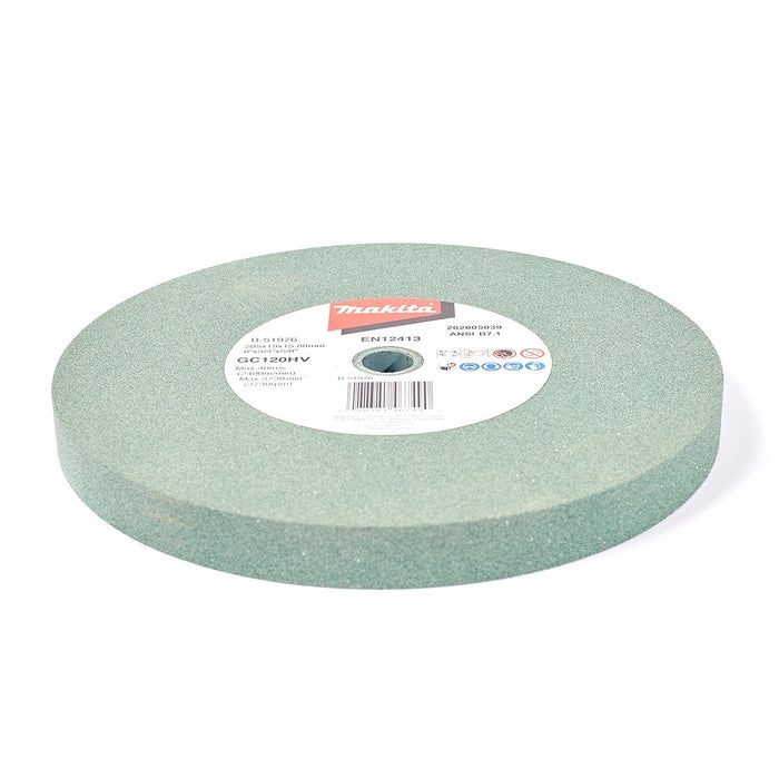 Đá mài kim loại màu 205mm ( 8 inch ) Makita dày 19mm, lỗ cốt 15.88 ( 5/8 inch ) tương thích với máy mài 2 đá ( Cấp 3 sao )