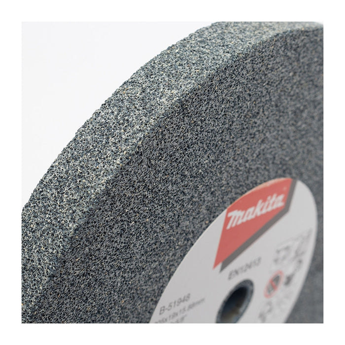 Đá mài kim loại màu 205mm ( 8 inch ) Makita dày 19mm, lỗ cốt 15.88 ( 5/8 inch ) tương thích với máy mài 2 đá ( Cấp 3 sao )