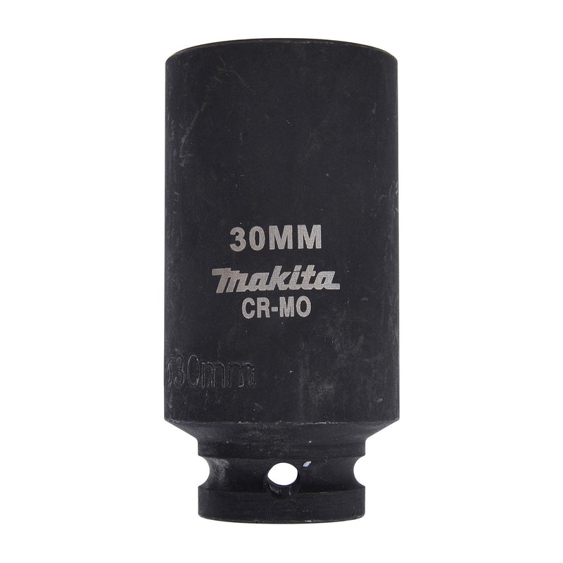 Đầu tuýp cốt 1/2 inch thân dài Makita thép Cr-Mo, kích thước từ 8mm-32mm