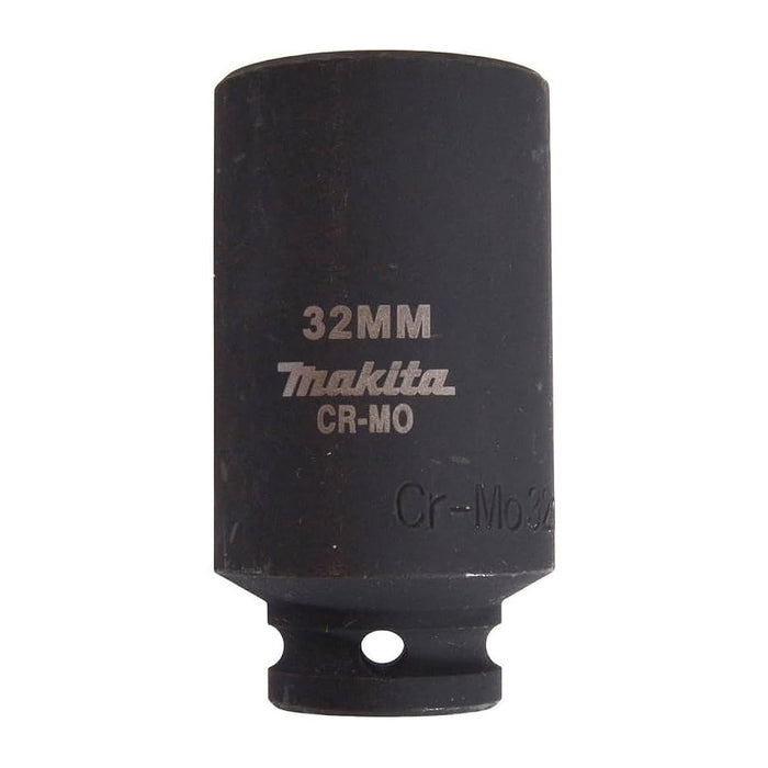 Đầu tuýp cốt 1/2 inch thân dài Makita thép Cr-Mo, kích thước từ 8mm-32mm