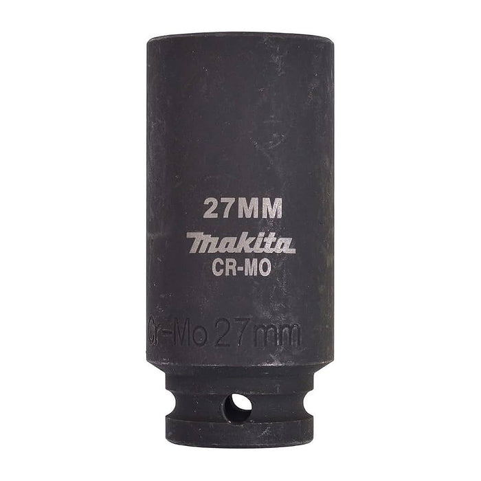Đầu tuýp cốt 1/2 inch thân dài Makita thép Cr-Mo, kích thước từ 8mm-32mm