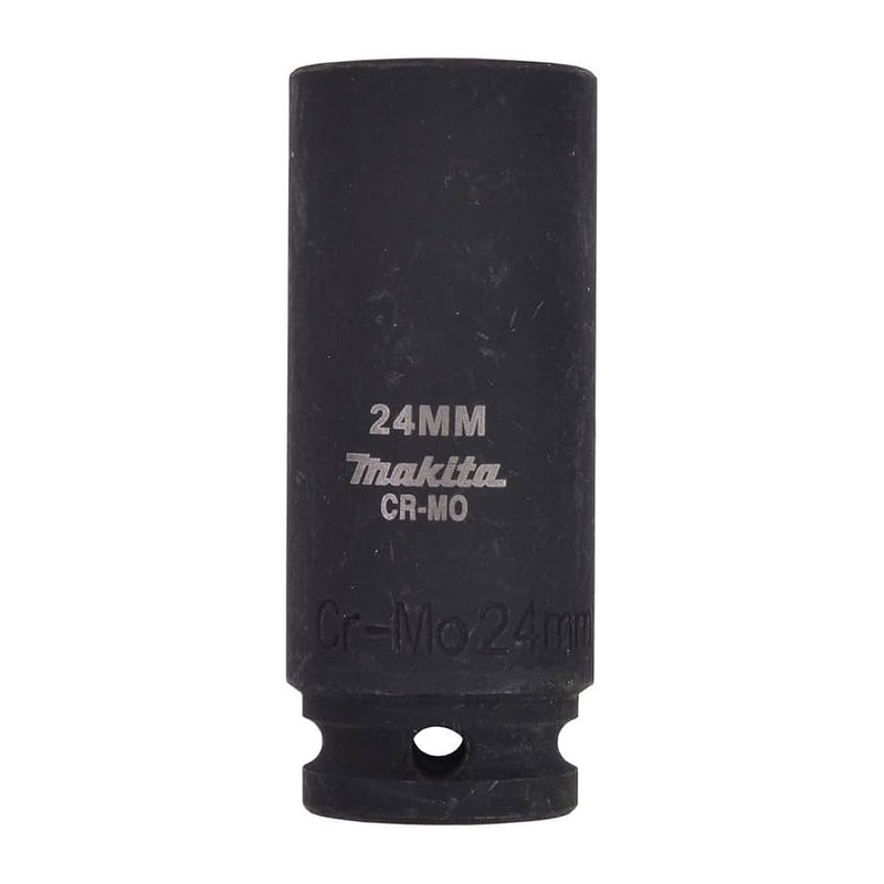 Đầu tuýp cốt 1/2 inch thân dài Makita thép Cr-Mo, kích thước từ 8mm-32mm