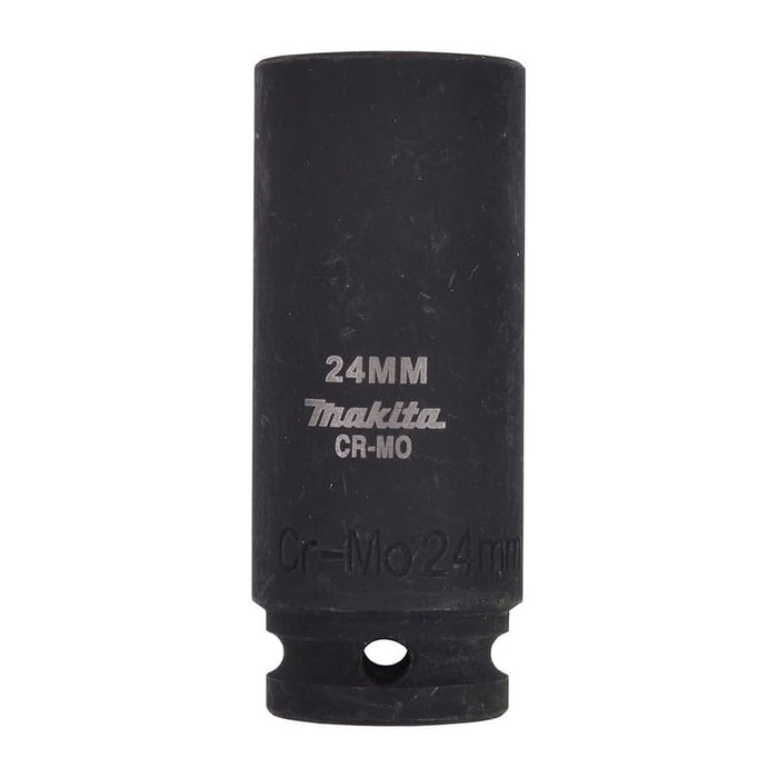 Đầu tuýp cốt 1/2 inch thân dài Makita thép Cr-Mo, kích thước từ 8mm-32mm