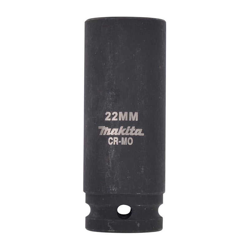 Đầu tuýp cốt 1/2 inch thân dài Makita thép Cr-Mo, kích thước từ 8mm-32mm