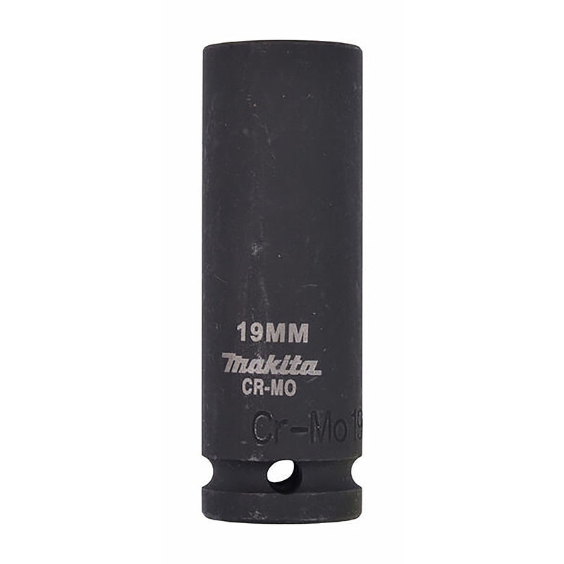 Đầu tuýp cốt 1/2 inch thân dài Makita thép Cr-Mo, kích thước từ 8mm-32mm