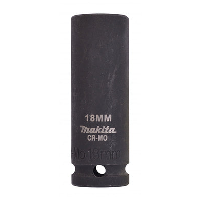 Đầu tuýp cốt 1/2 inch thân dài Makita thép Cr-Mo, kích thước từ 8mm-32mm