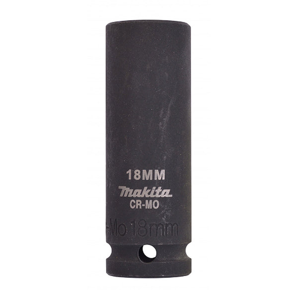 Đầu tuýp cốt 1/2 inch thân dài Makita thép Cr-Mo, kích thước từ 8mm-32mm