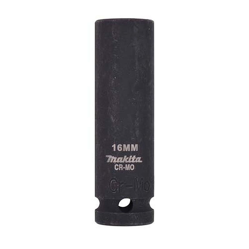 Đầu tuýp cốt 1/2 inch thân dài Makita thép Cr-Mo, kích thước từ 8mm-32mm