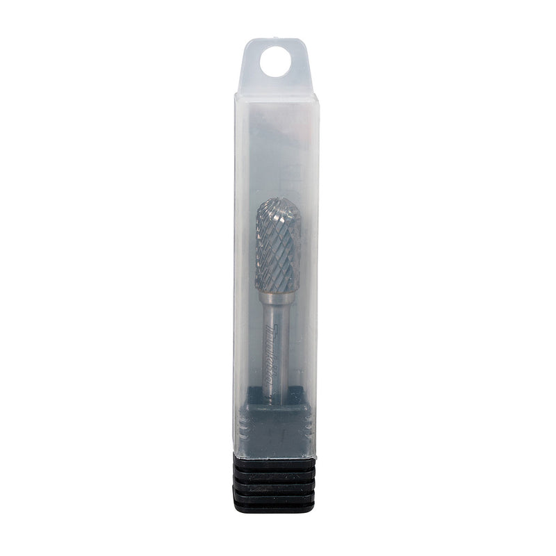 Mũi mài hợp kim Makita hình trụ tròn (SC), đường kính mũi 10mm, đuôi trơn 6mm ( Cấp 3 sao )