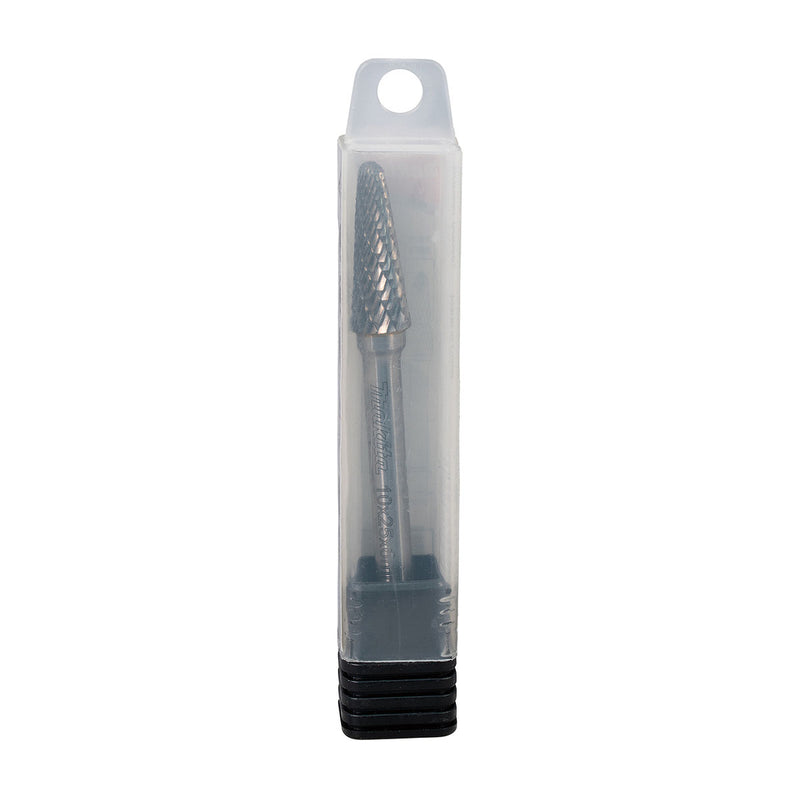 Mũi mài hợp kim Makita hình chóp phẳng (SL), đường kính mũi 10mm, đuôi trơn 6mm ( Cấp 3 sao )