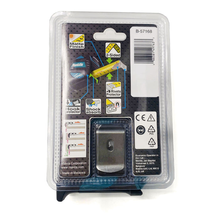 Thước cuộn thép bọc cao su chống sốc Makita B-57168 chiều dài 10m