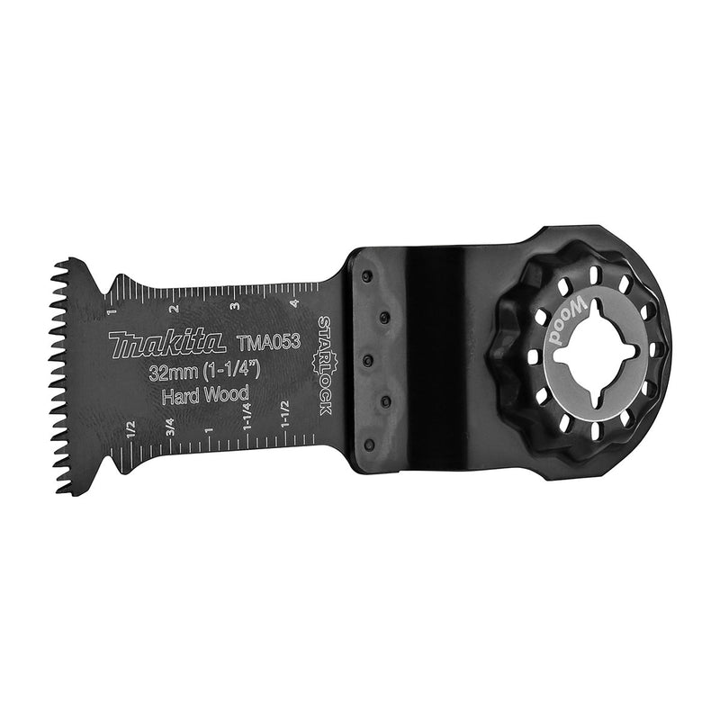 Lưỡi cắt rung Makita chuyên cắt gỗ cứng, bề rộng lưỡi từ 32mm-65mm, kiểu răng Nhật Bản chuẩn Starlock ( Cấp 3 sao )