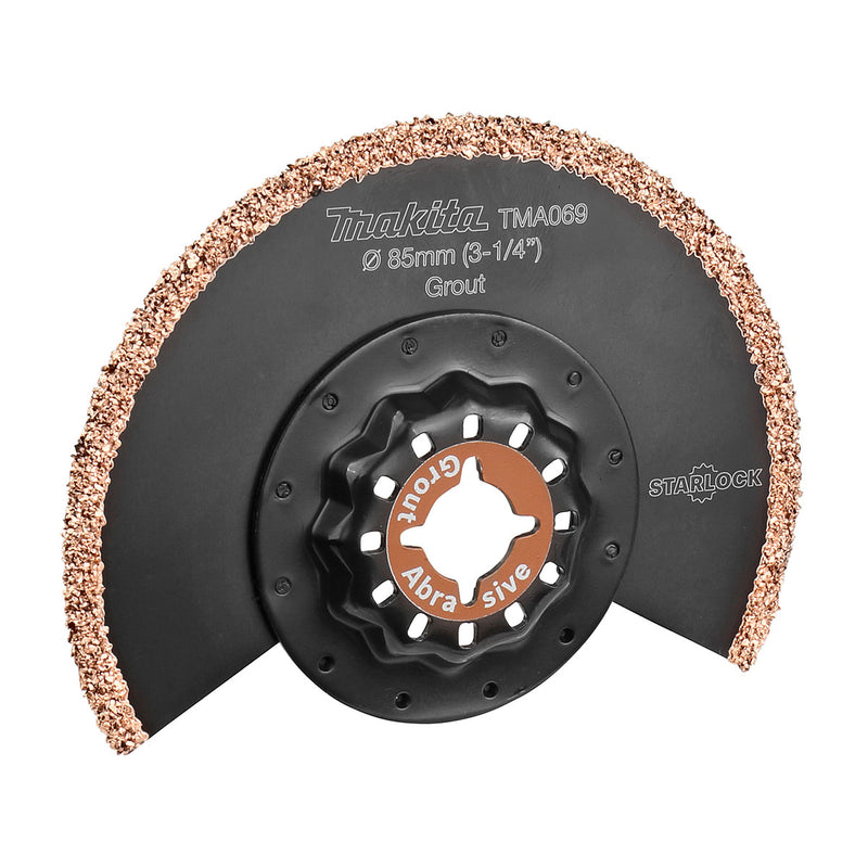 Lưỡi cắt rung gạch tường, mạch hồ TC/HM Makita đường kính từ 70mm-85mm, chuẩn Starlock (Cấp 3 sao)