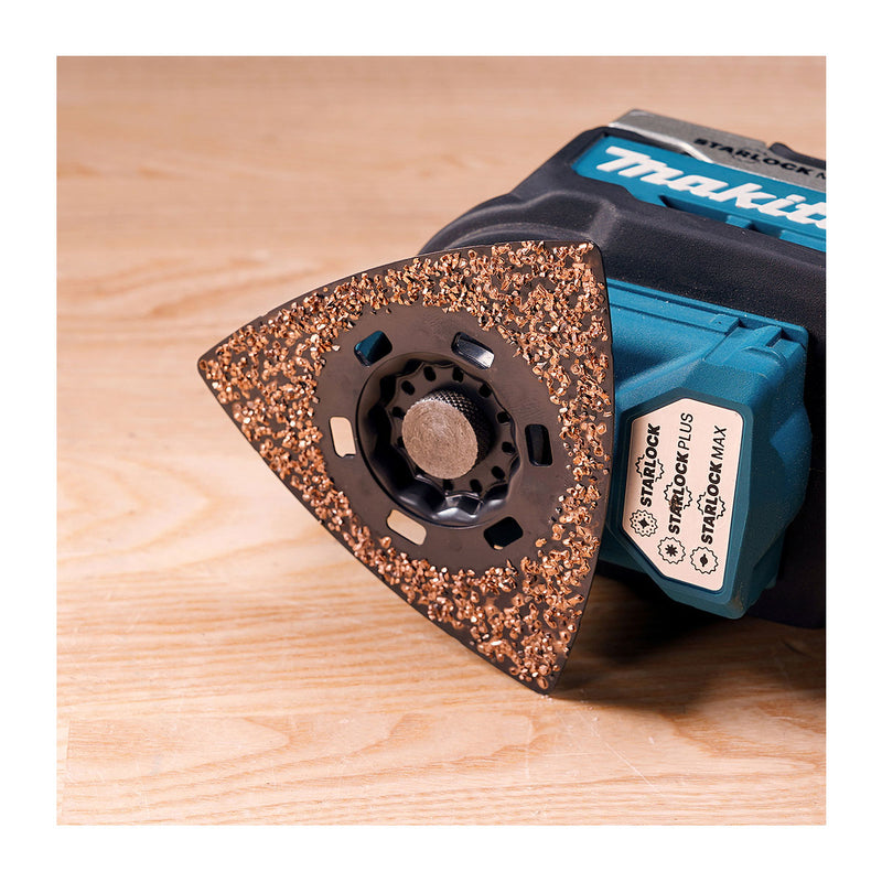 Lưỡi chà nhám gạch, mạch hồ TC/HM Makita đường kính từ 78mm-90mm, chuẩn Starlock (Cấp 3 sao)