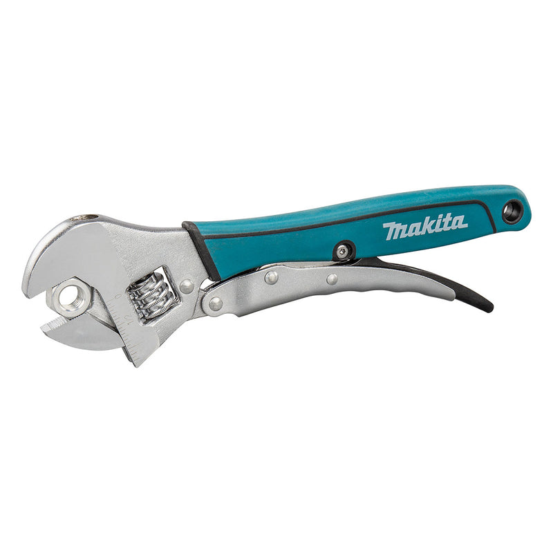 Mỏ lết có tay bóp khóa hàm Makita B-65470 chiều dài 250mm, khả năng mở hàm tối đa 35mm
