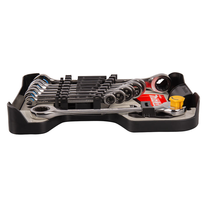 Bộ cờ lê vòng miệng tự động 8 chi tiết Makita B-65523 kích thước từ 8mm - 19mm