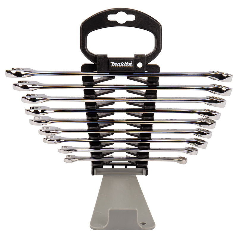Bộ cờ lê vòng miệng 9 chi tiết Makita B-65539 kích thước từ 8mm - 18mm
