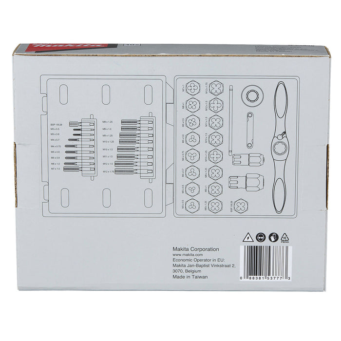 Bộ taro ren 40 chi tiết Makita B-65838