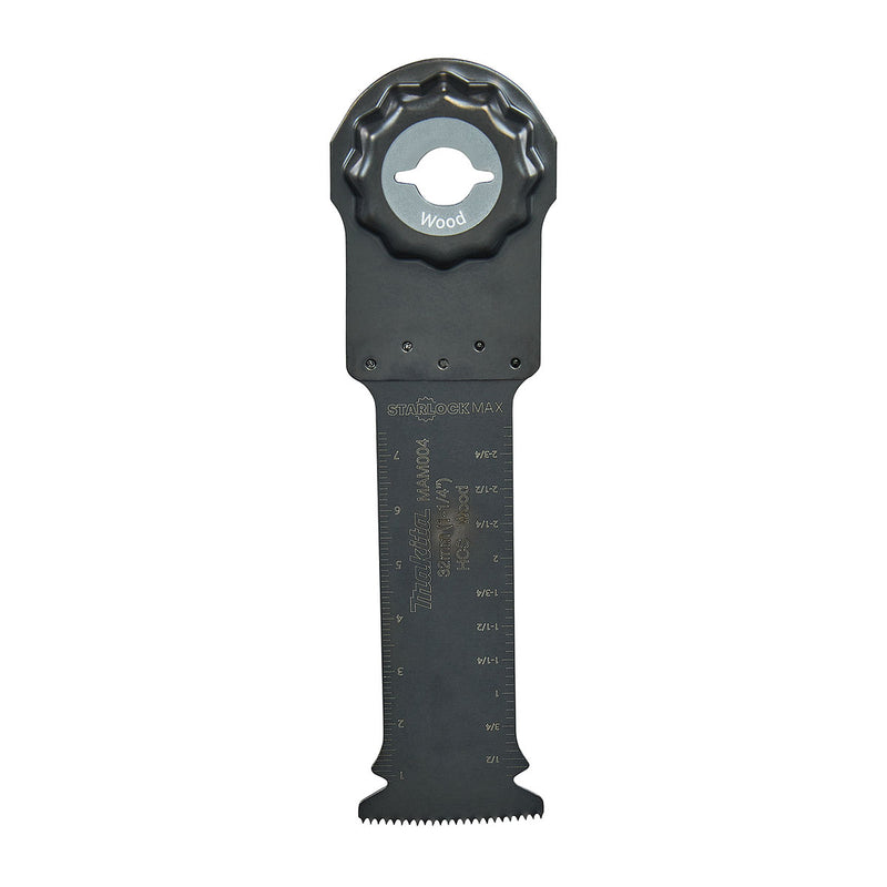 Lưỡi cắt rung Makita B-66438 (MAM004) dùng cắt gỗ, bề rộng lưỡi 32mm chuẩn Starlock Max ( Cấp 3 sao )