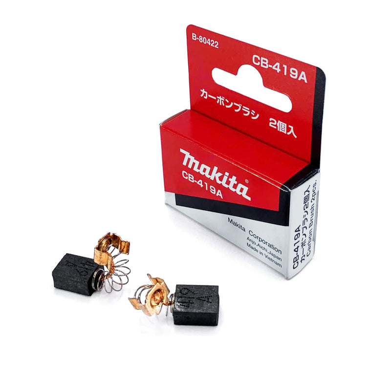 Phụ tùng Makita - Chổi than CB-419A | Mã số B-80422 (Carbon brush set)