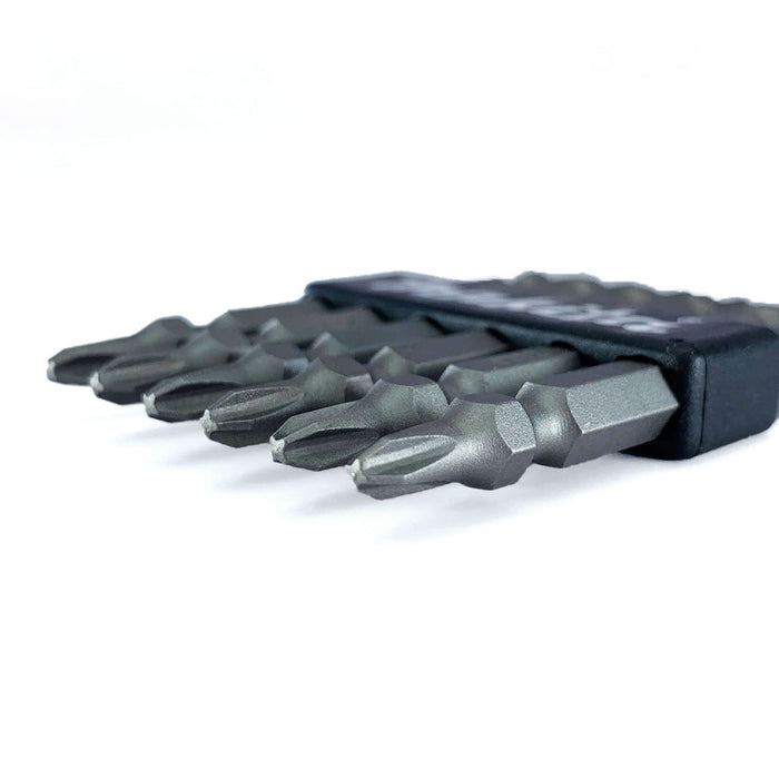 Vĩ 6 mũi vặn vít 2 đầu bake Makita B-90059 kích thước PH2, dài 82mm