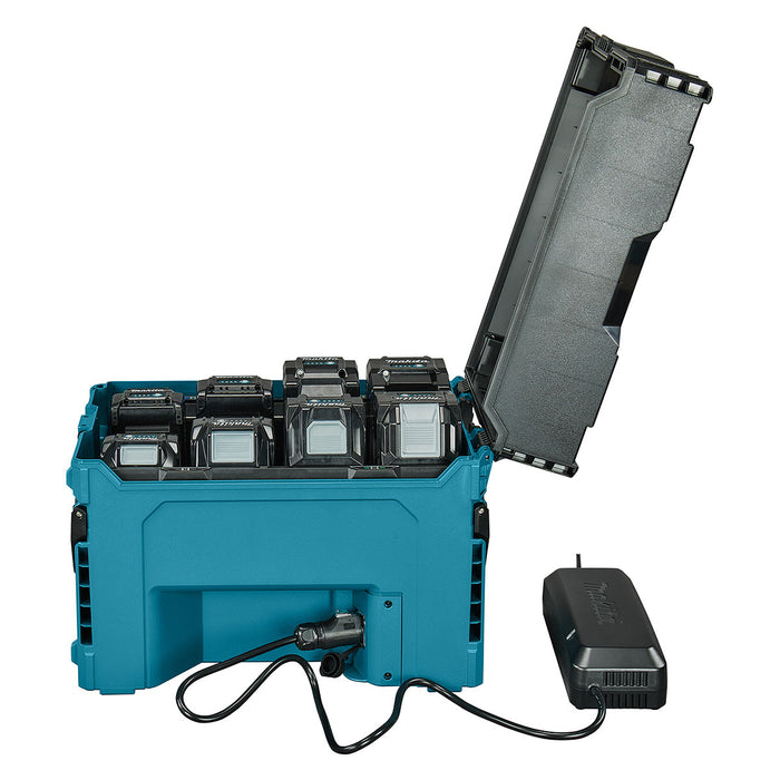 Thùng sạc Pin Makita 40Vmax XGT kiểu Makpac