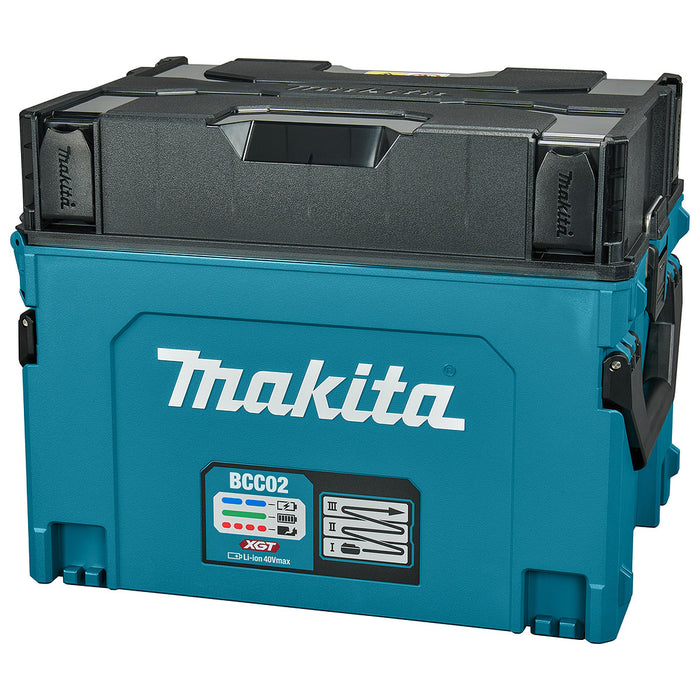 Thùng sạc Pin Makita 40Vmax XGT kiểu Makpac