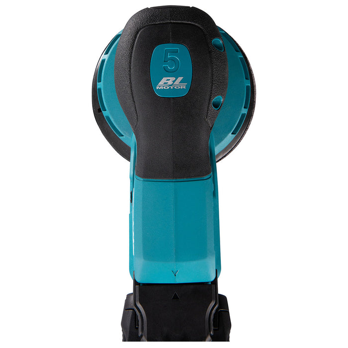 Máy chà nhám quỹ đạo tròn 5mm Makita BO001CG dùng Pin 40Vmax XGT thông qua ổ cắm rời, đế chà nhám 125mm