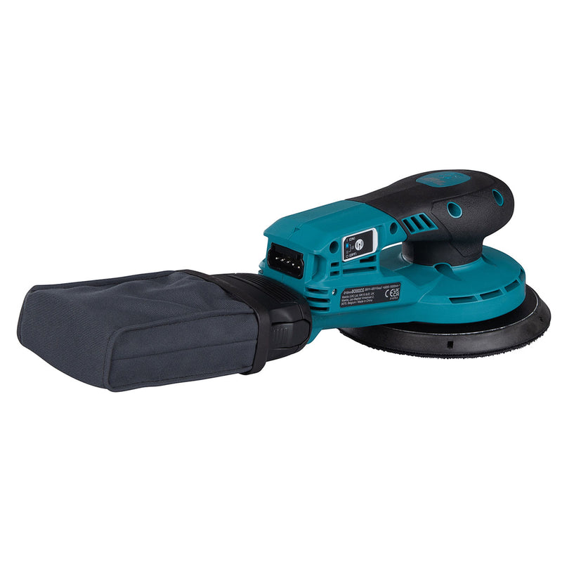 Máy chà nhám quỹ đạo tròn 5mm Makita BO002CG dùng Pin 40Vmax XGT thông qua ổ cắm rời, đế chà nhám 150mm