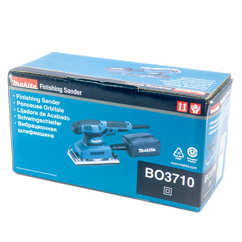 Máy chà nhám rung Makita BO3710 công suất 190W kích thước đế nhám 93 x 185mm
