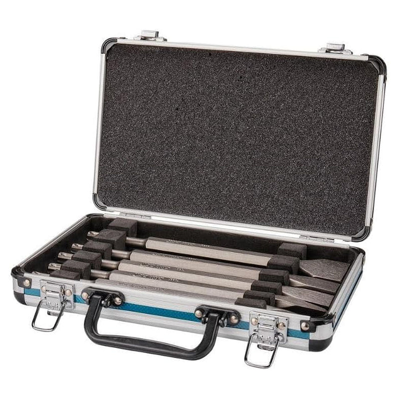 Bộ mũi đục bê tông 4 chi tiết Makita D-08757 đuôi gài SDS-Plus