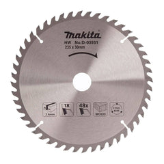 D-03931: Đường kính 235mm, 48 răng kiểu ATB, cốt 30mm ( 1 lưỡi/hộp )
