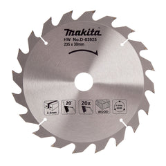 D-03925: Đường kính 235mm, 20 răng kiểu ATB, cốt 30mm ( 1 lưỡi/hộp )