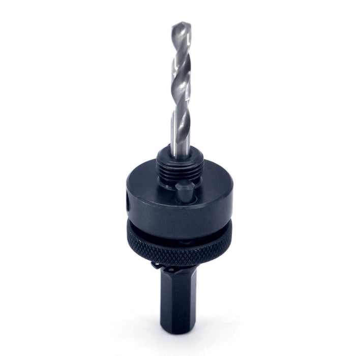 Đầu chuyển đổi kèm mũi định tâm dùng cho mũi khoét lỗ Makita đuôi lục giác 9.5mm và 11mm ( Cấp 2 sao )