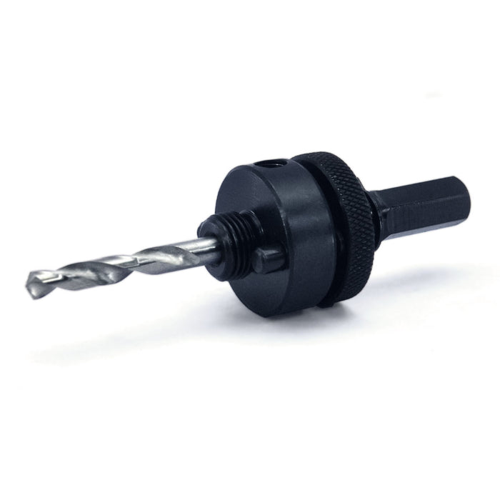 Đầu chuyển đổi kèm mũi định tâm dùng cho mũi khoét lỗ Makita đuôi lục giác 9.5mm và 11mm ( Cấp 2 sao )