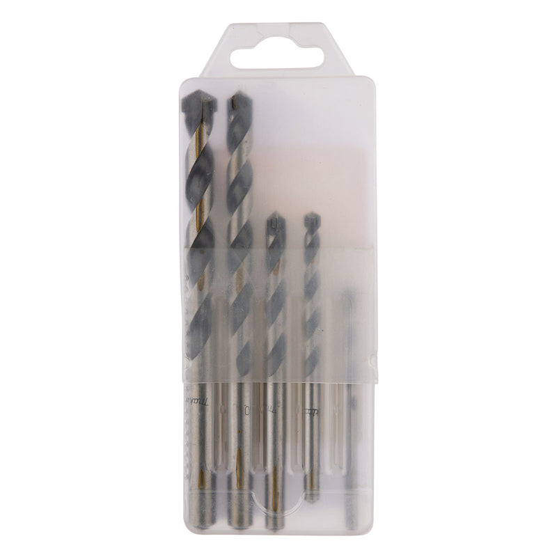 Bộ mũi khoan đa năng TCT 5 chi tiết Makita D-30477 kích thước từ 5mm - 12mm, đuôi trơn
