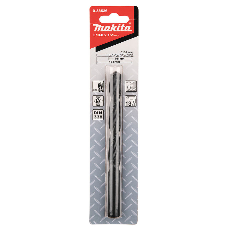 Mũi khoan kim loại HSS-R Makita kích thước từ 4.2mm - 13mm