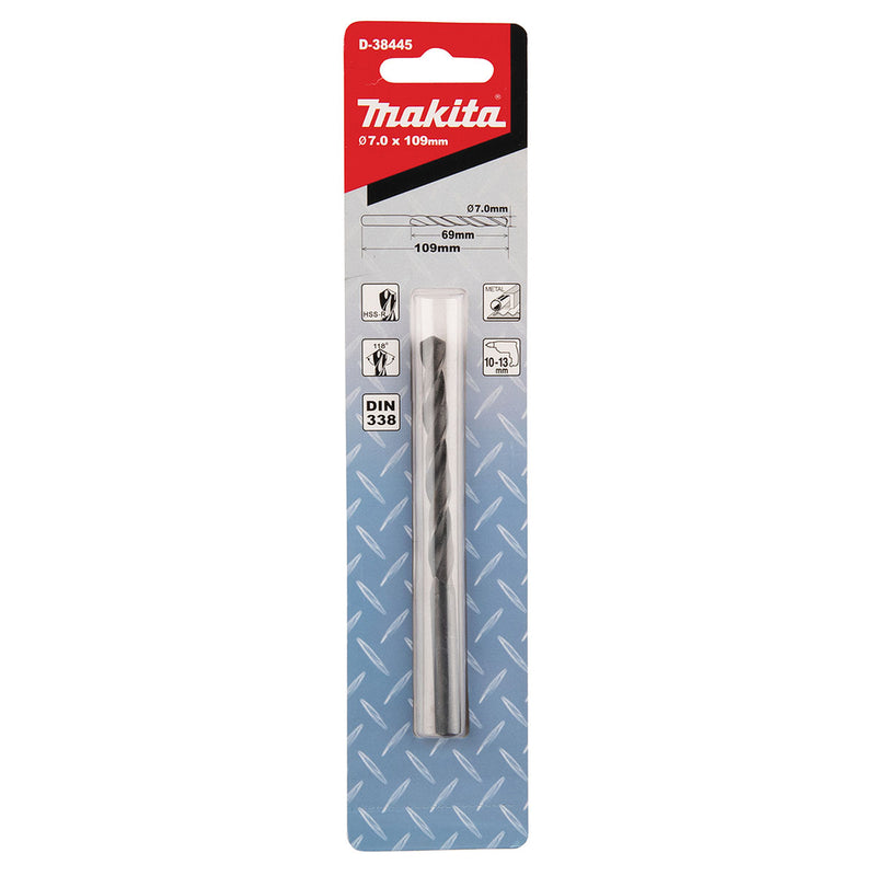 Mũi khoan kim loại HSS-R Makita kích thước từ 4.2mm - 13mm