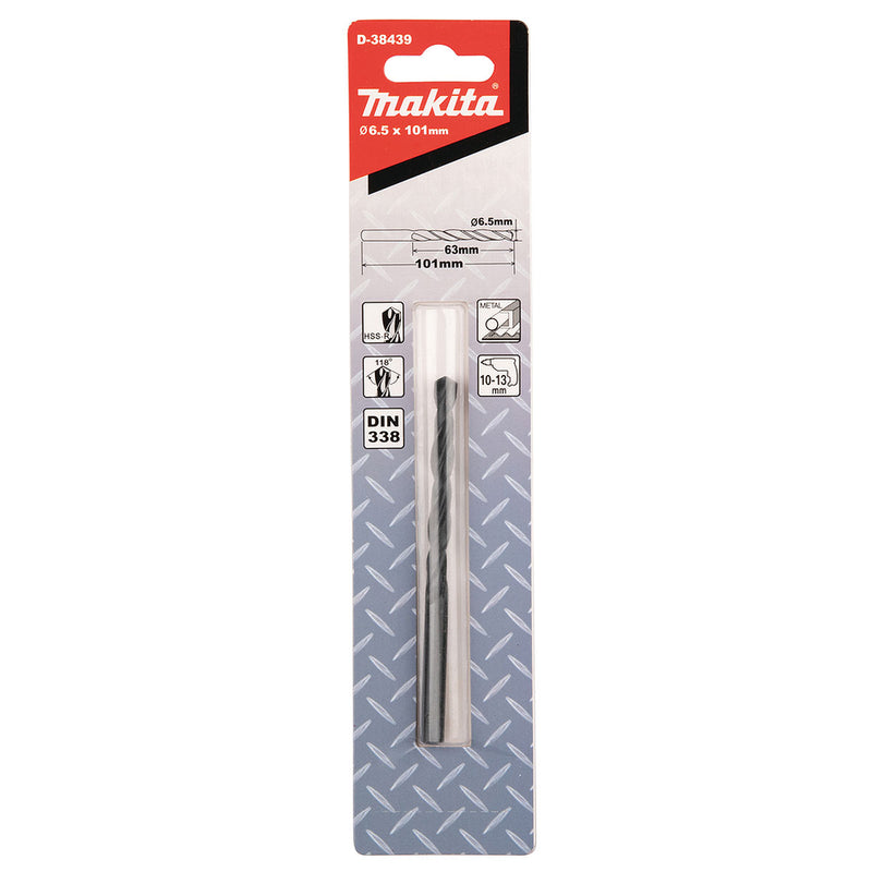 Mũi khoan kim loại HSS-R Makita kích thước từ 4.2mm - 13mm