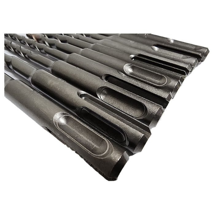 Bộ mũi khoan bê tông TCT 10 chi tiết Makita D-40674 kích thước từ 5mm - 8mm, đuôi gài SDS-Plus