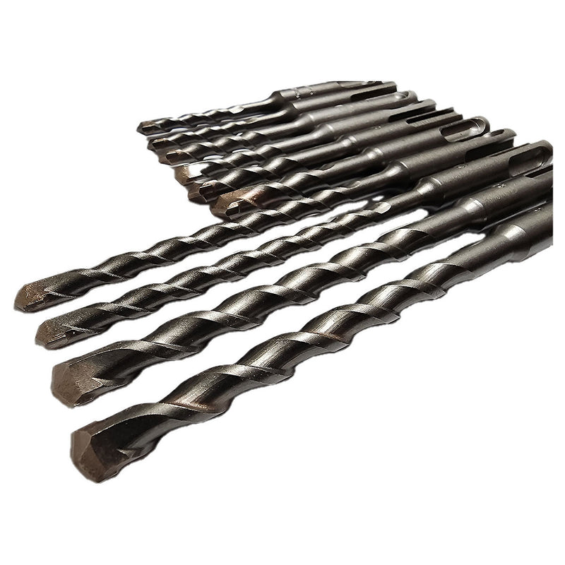 Bộ mũi khoan bê tông TCT 10 chi tiết Makita D-40674 kích thước từ 5mm - 8mm, đuôi gài SDS-Plus