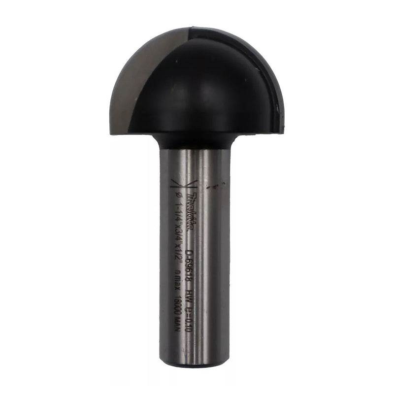 Mũi phay rãnh tròn hở hệ inch Makita cốt 1/2 inch, đường kính hiệu dụng từ 3/4 inch - 1/2 inch ( Cấp 2 sao )