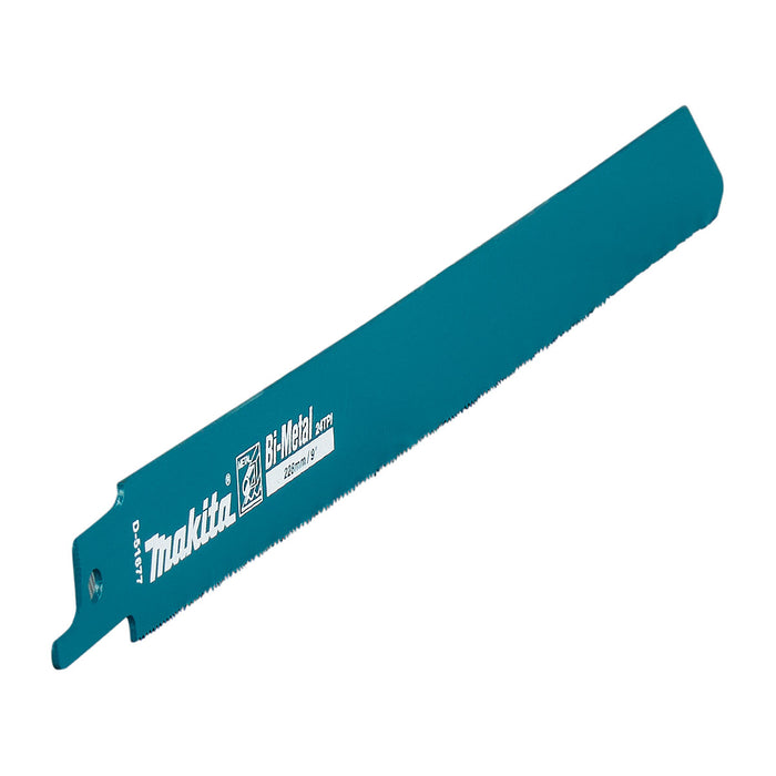 Vĩ 2 lưỡi cưa kiếm Bi-Metal Makita D-51677 dòng sản phẩm kinh tế, dùng cho kim loại số răng 24 TPI, chiều dài 225mm ( Cấp 2 sao )