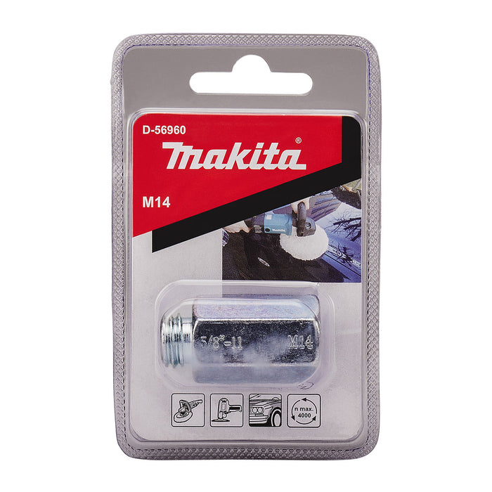 Cốt chuyển đổi dùng cho đệm lông cừu dạng chụp 2 mặt Makita kích thước M14, M16 dùng cho máy PV7001C, 9237C ( Cấp 2 sao )