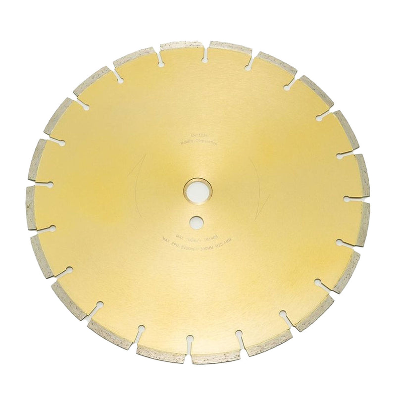 Lưỡi cắt kim cương 300mm kiểu răng phân đoạn Makita D-56982 cho bê tông, lỗ cốt 25.4mm dùng cho các máy cắt hạng nặng ( Cấp 2 sao )