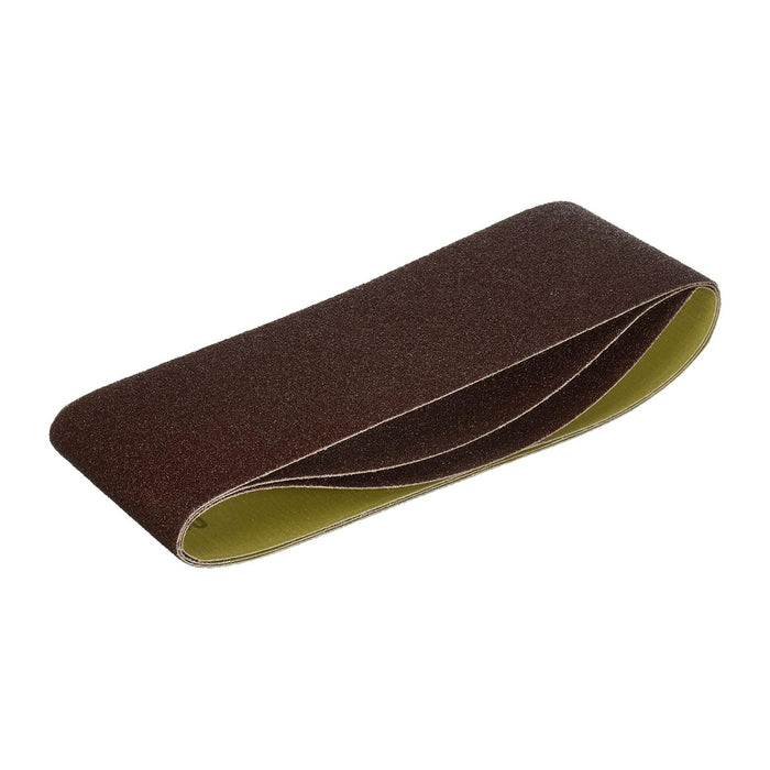 Hộp 3 giấy nhám băng kích thước 100x610mm Makita cho gỗ, sơn, kim loại tương thích với máy Makita 9403, M9400B, 9924DB ( Cấp 2 sao )