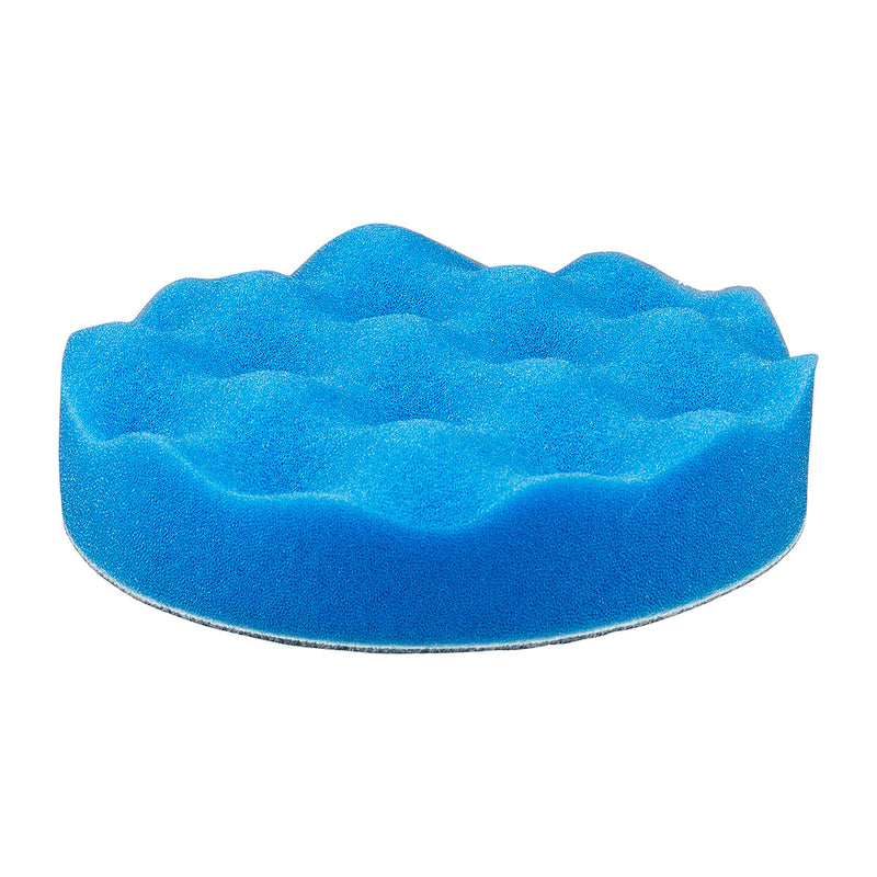 Tấm đế bọt biển bề mặt gợn sóng dùng đánh bóng Makita đường kính 125mm, loại gai và xù dùng cho máy DPO500, PO5000C ( Cấp 2 sao )